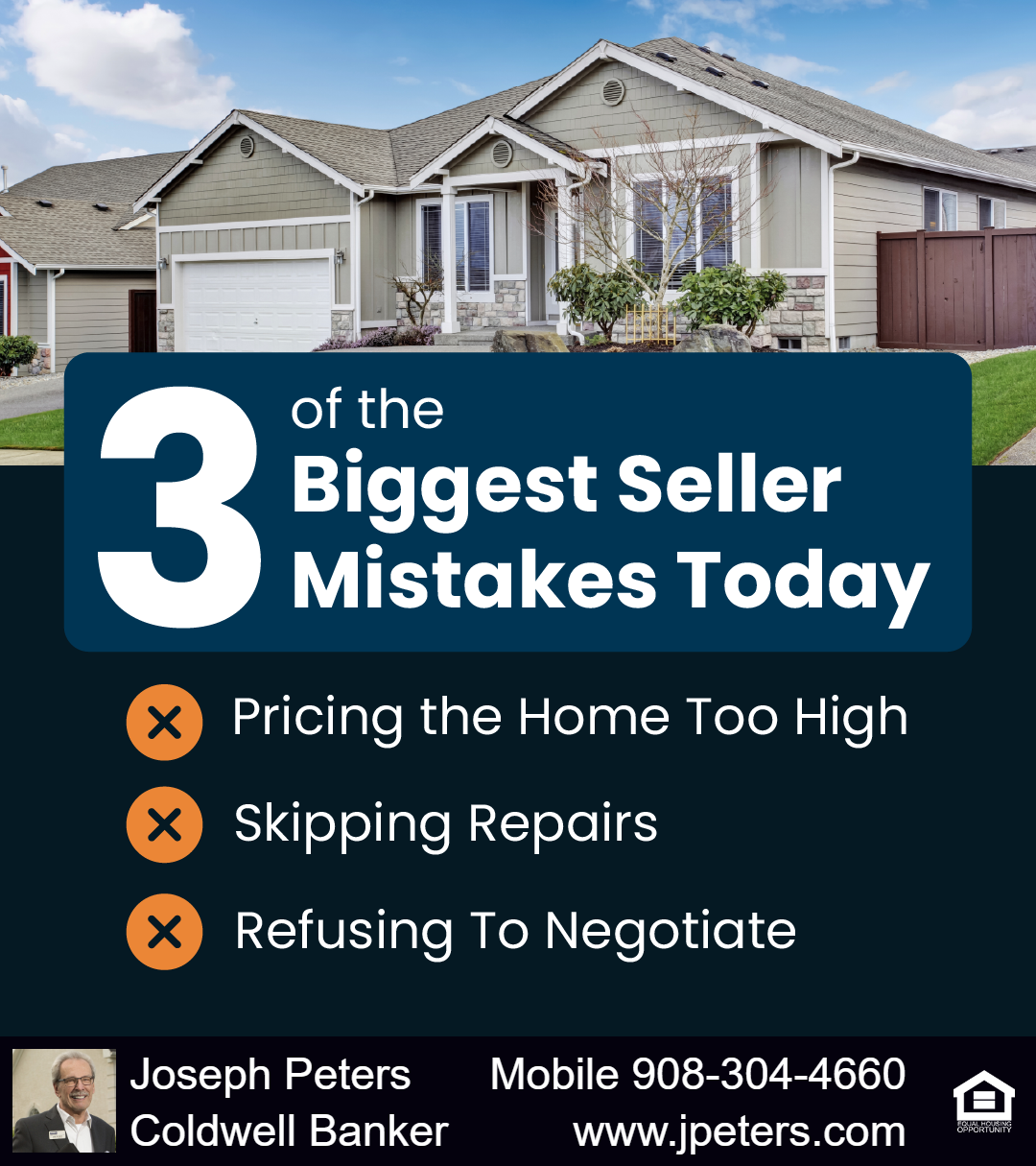 The 3 Biggest Seller Mistakes Today List Hunterdon + Somerset County